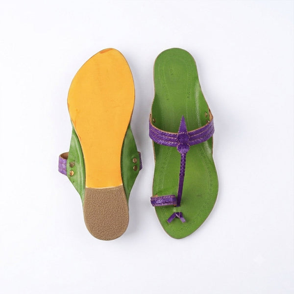 Harit Sindoor Kolhapuri Chappal