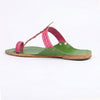 Gulabi Neel Kolhapuri Chappal