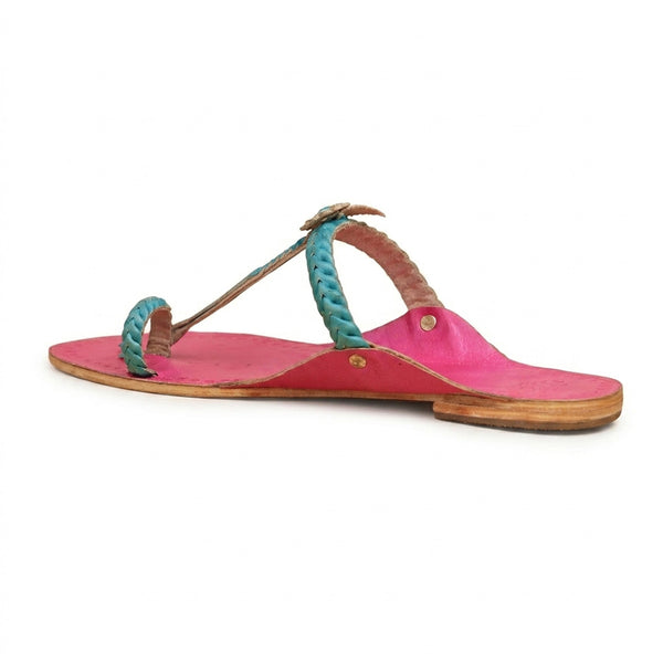 Sindoor Jali Kolhapuri Chappal