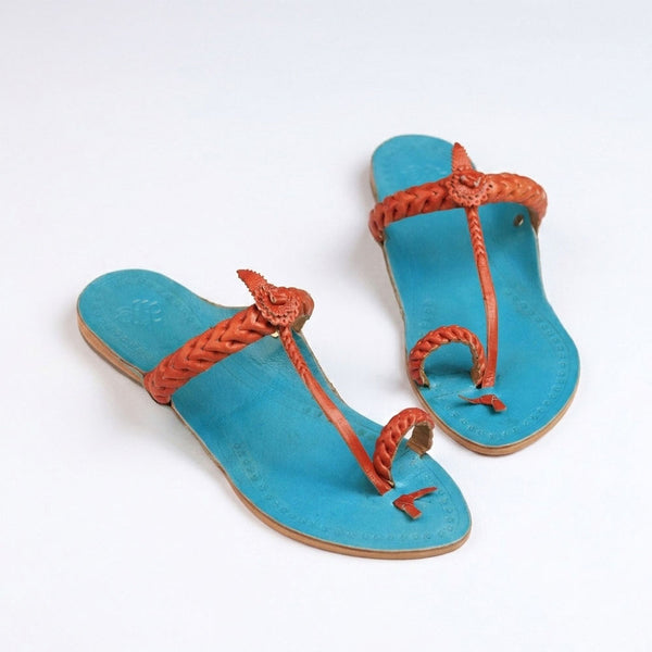 Suvarna Jali Kolhapuri Chappal