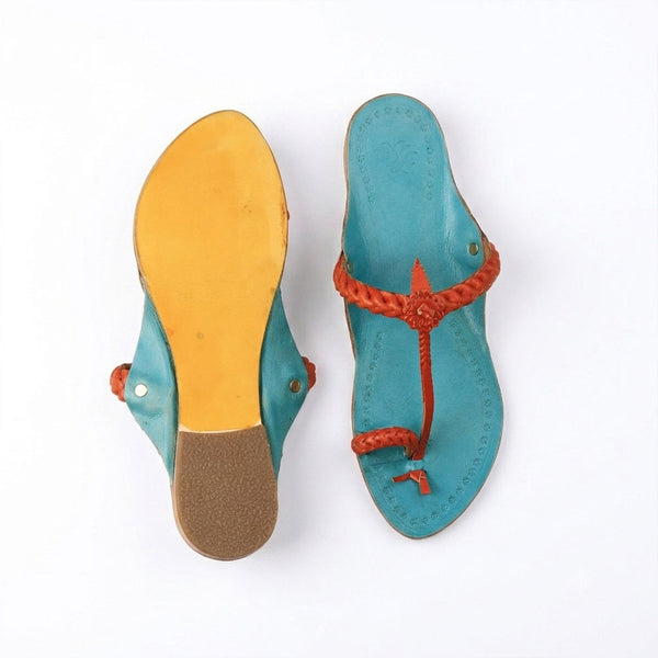 Suvarna Jali Kolhapuri Chappal