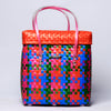 Multicolor Basket With Grey Lid