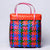 Multicolor Basket With Grey Lid
