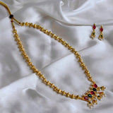 Combo of Javmani With Tanmani Set and Tanmani Style Black Beads Mangalsutra