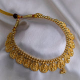 Traditional Maharashtrian Laxmi Coin Necklace