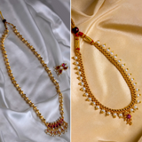 Combo of Javmani Mala With Tanmani Pendant and Kolhapuri Moti Thushi