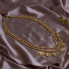 Gold Lakshmi Coin Maharashtrian Tradition Necklace
