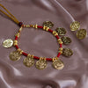 Kolhapuri Gold Plated Coin Necklace