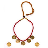 Coin Necklace With Powala Mala