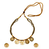 Traditional Kolhapuri Mangalsutra with Mahalaxmi Coins