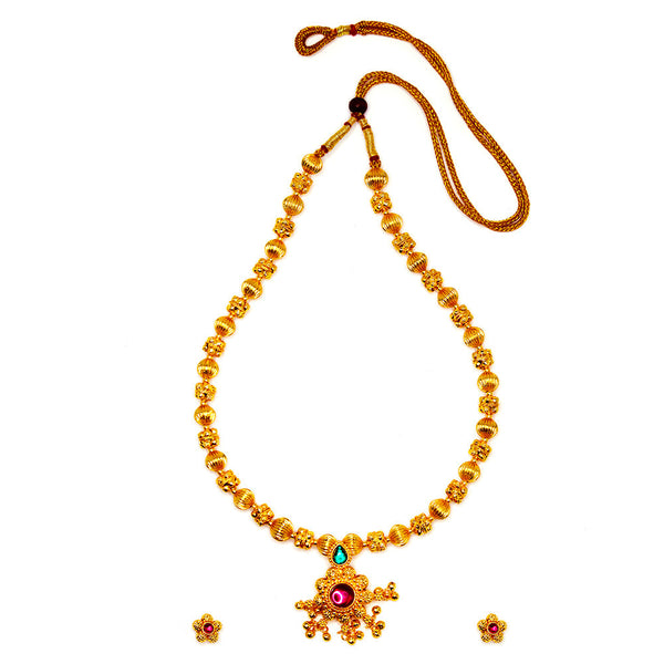 Royal Reflections Traditional Necklace