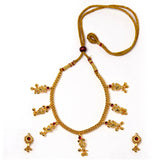 Classic Maharashtrian Jewels Thushi Necklace