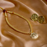 Divine Mahalakshmi Coin Necklace