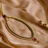 Thushi Mangalsutra With Panadi