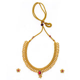 Gold Plated Traditional Thushi Necklace