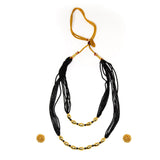 Adjustable Black Beads Multilayer Thread Mangalsutra