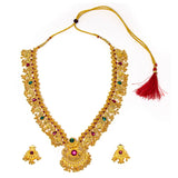 Traditional Gold Plated Kolhapuri Saaj Necklace