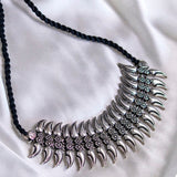 Oxidized Silver Heritage Choker