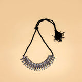 Silver Plated Choker with Traditional Design