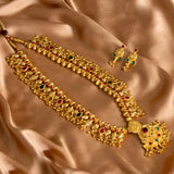 Elegant Geru Plated Kolhapuri Jewelry