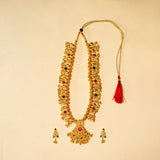 Elegant Geru Plated Kolhapuri Jewelry