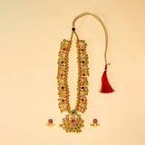 Geru Plated Kolhapuri Saaj Necklace