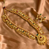 Timeless Geru Plated Kolhapuri Ornaments