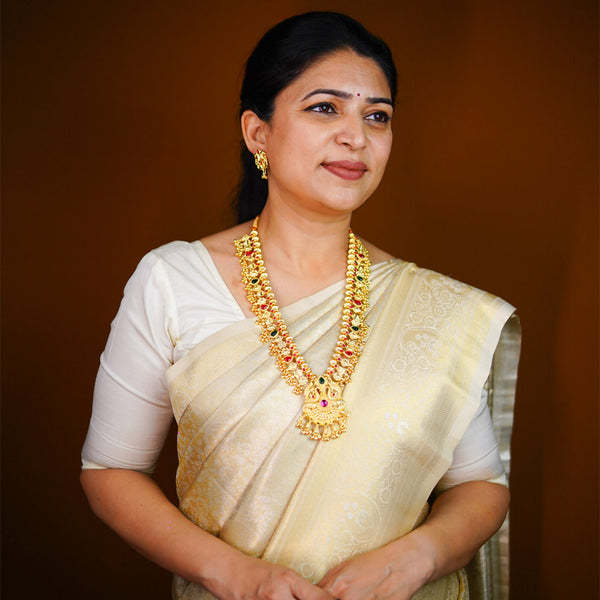 Grand Designer Kolhapuri Saaj Necklace Set