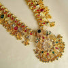 Kalapuri grand bridal Kolhapuri Saaj necklace with earrings