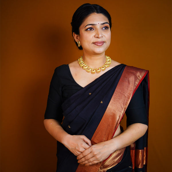 Antique Chandra Haar Necklace with Earrings