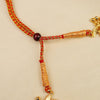 Kalapuri heritage golden Chandra Haar necklace set