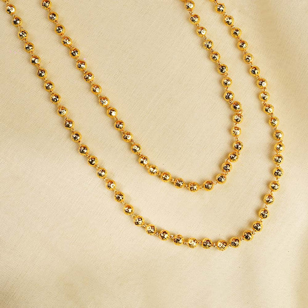 Kalapuri classic two line Mohan Maal necklace
