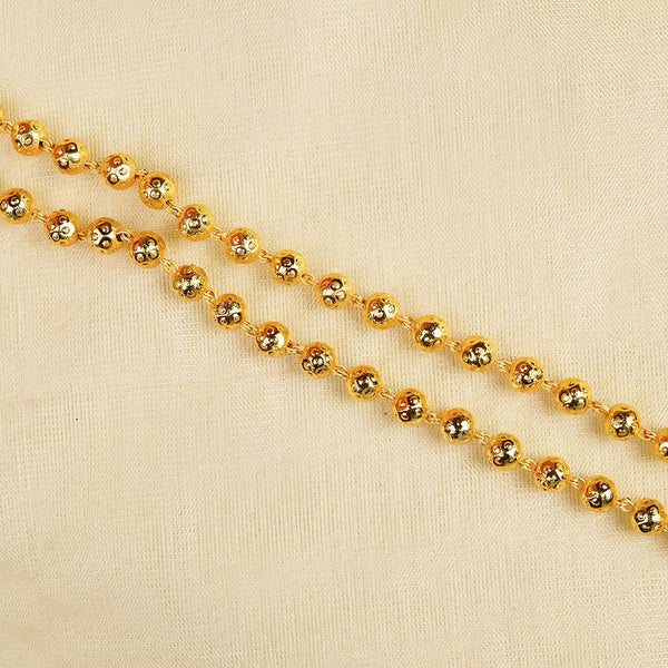 Kalapuri classic two line Mohan Maal necklace