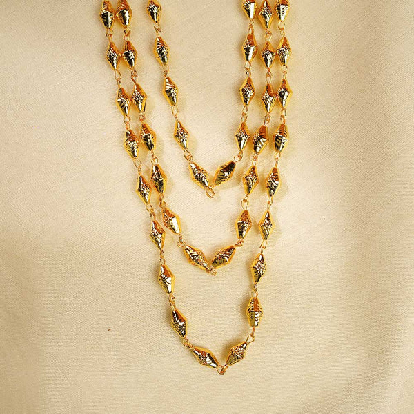 Kalapuri majestic three line Gahu Maal necklace
