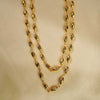 Kalapuri classic two line Gahu Maal necklace