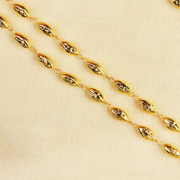 Kalapuri classic two line Gahu Maal necklace