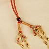 Kalapuri classic two line Gahu Maal necklace