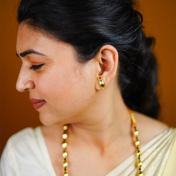 Elegant One Line Bor Maal Necklace