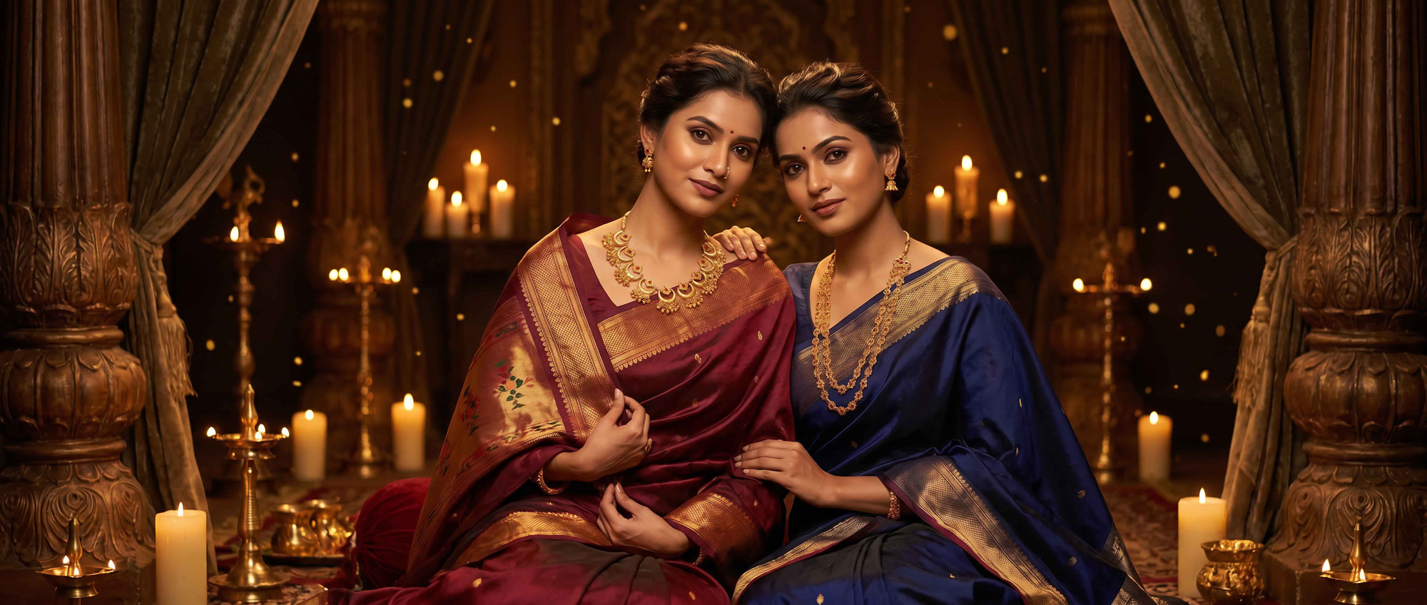 Explore artisan-made necklaces, earrings, bangles & ethnic jewellery inspired by Indian heritage.