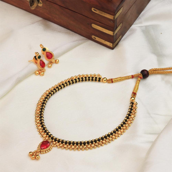 Floral Temple Necklace
