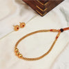 Temple Motif Pendant Necklace
