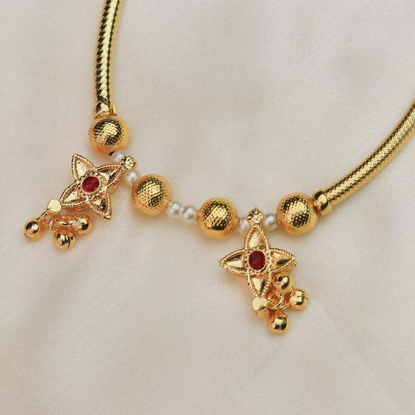 Floral Drop Necklace