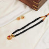 Classic Red Stone Pendant Mangalsutra