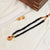 Classic Red Stone Pendant Mangalsutra
