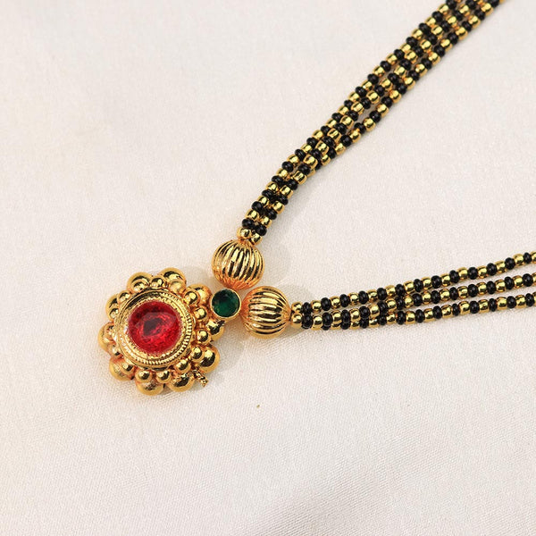 Heavy Stone Pendant Mangalsutra
