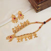 Kolhapuri Coin Temple Necklace Set