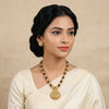 Kolhapuri Black Bead Temple Necklace