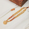 Kolhapuri Red Bead Layered Necklace