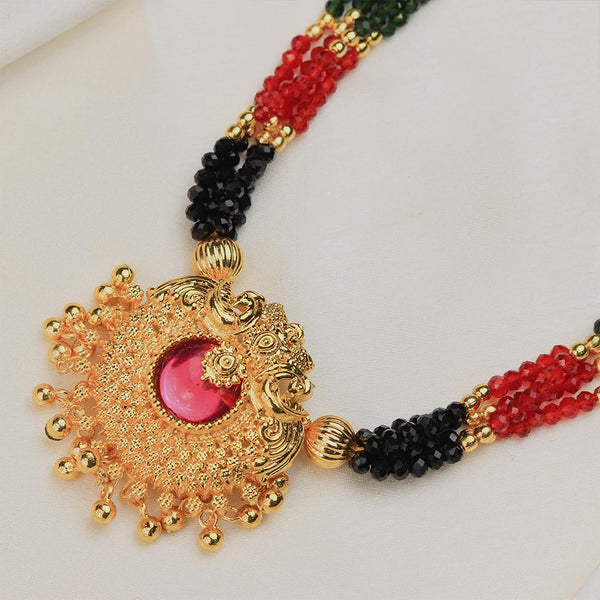 Kolhapuri Black Gold Heritage Necklace