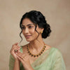 Kolhapuri Red Bead Long Necklace